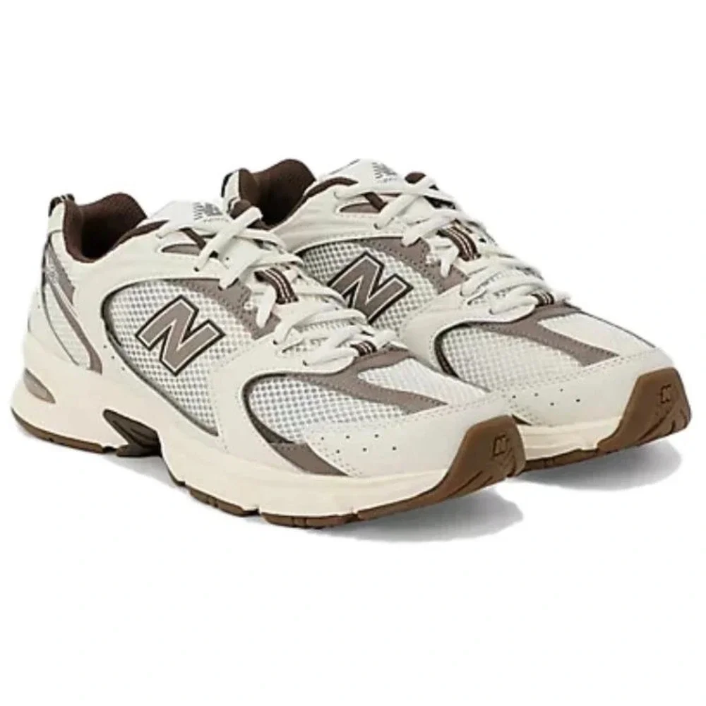 New Balance 530 Mens Sz 8.5 Turtledove Mushroom White MR530ASM Running Shoes NEW